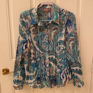Chico’s gorgeous light weight blouse.